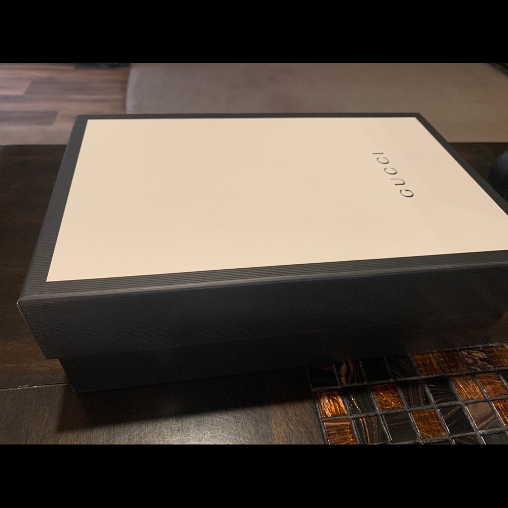 Gucci box 2x8”. Empty